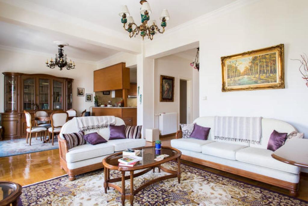Large 3 Bedroom Apt With Terrace Αθήνα Εξωτερικό φωτογραφία